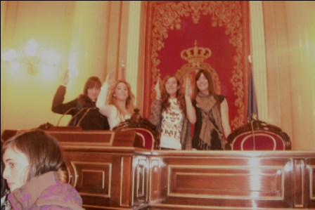 Visita a Madrid. Senado y Palacion Real